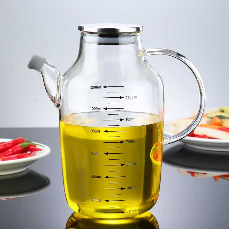 Sticla de ulei de sticlă este ușor de curățat?