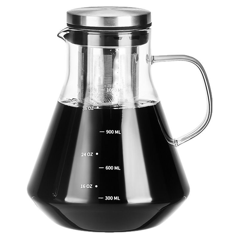 Carafa de cafea din sticla gradata