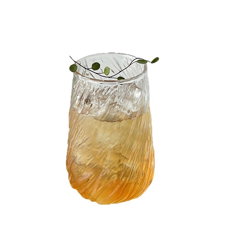 Ceașă de cafea din sticlă, minimalistă, transparentă, de înaltă calitate